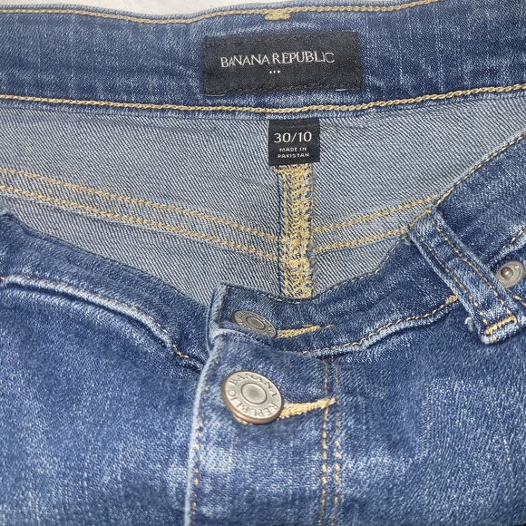 Banana Republic Denim Button Fly Skirt - Picture 3 of 3